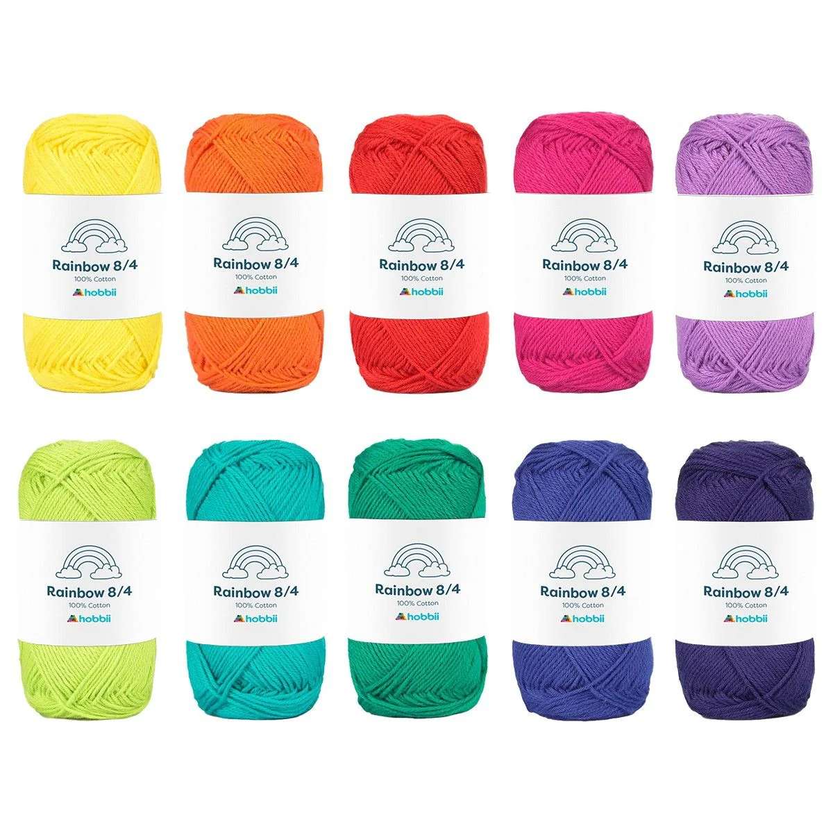 Rainbow Cotton 8/4 Color Pack - Image 12