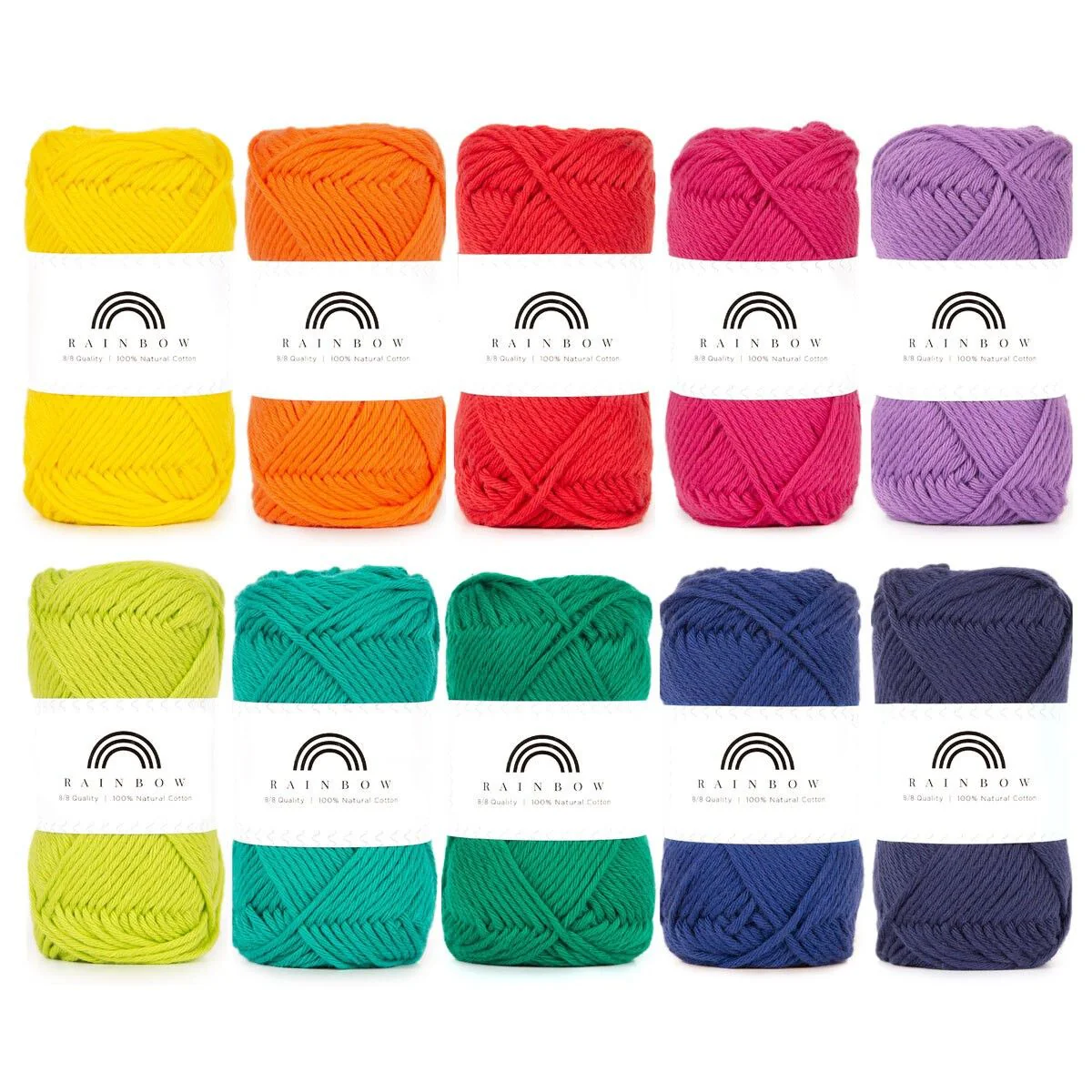 Rainbow Cotton 8/8 Color Pack - Image 7