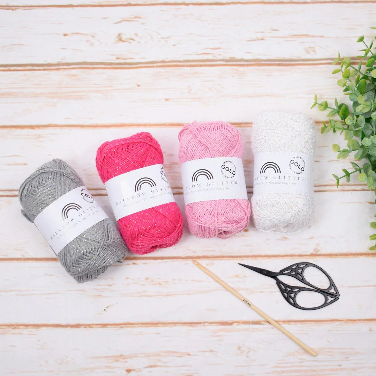 Rainbow 8/4 Glitter Gold - Image 4