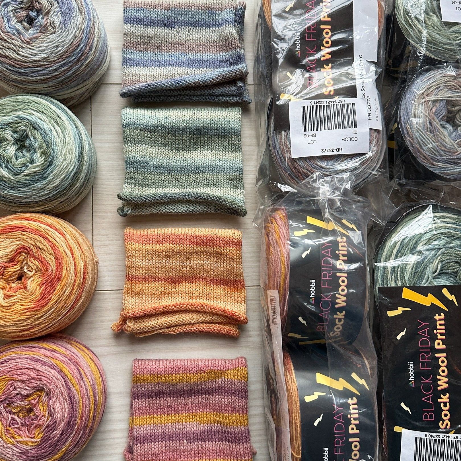 Black Friday Sock Wool Print Color Pack (Limited Edition) - Image 3