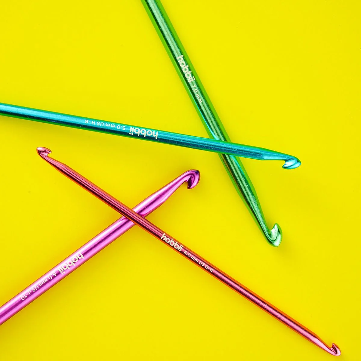 Aluminium Dubbele Tunische Haaknaald - 14 cm - Image 3