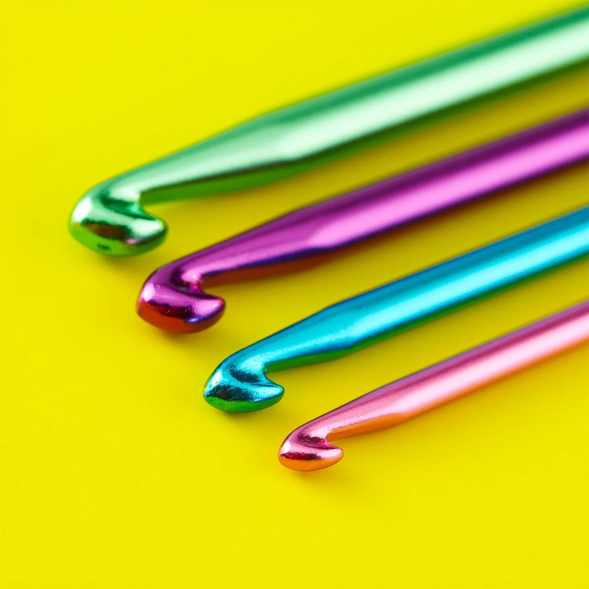 Aluminium Dubbele Tunische Haaknaald - 14 cm - Image 4