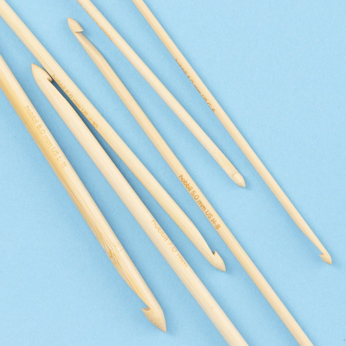 Bamboe Dubbele Tunische Haaknaald - 20 cm - Image 3