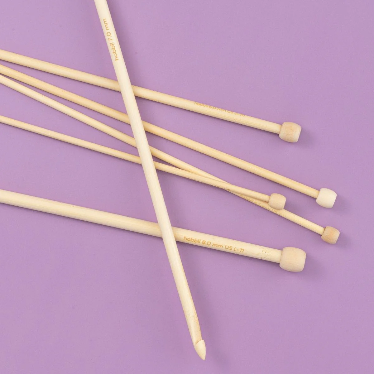 Bamboe Tunische Haaknaald - 25 cm - Image 6