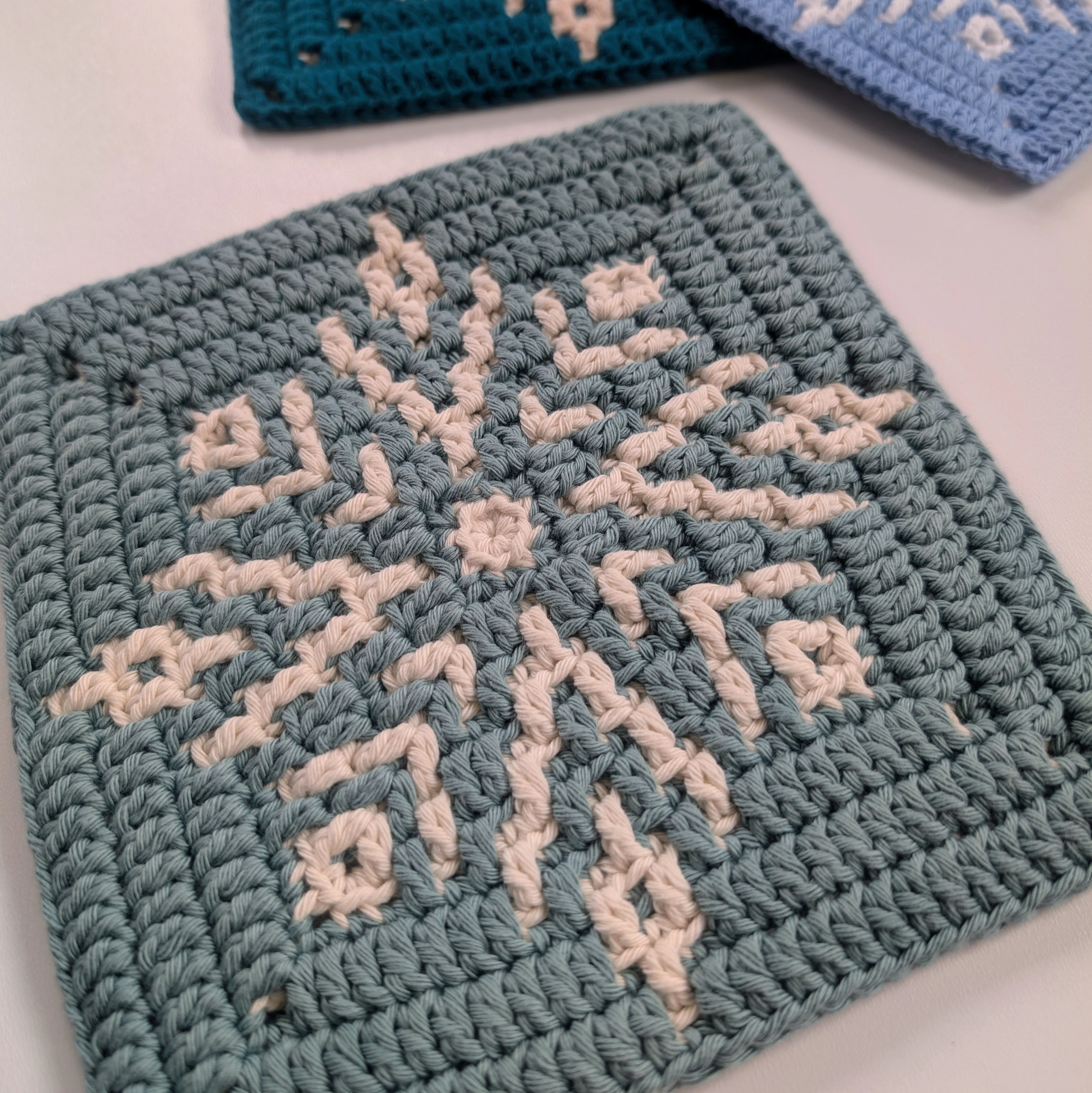 Ice Blossom - Mozaïek Vierkant - Image 4