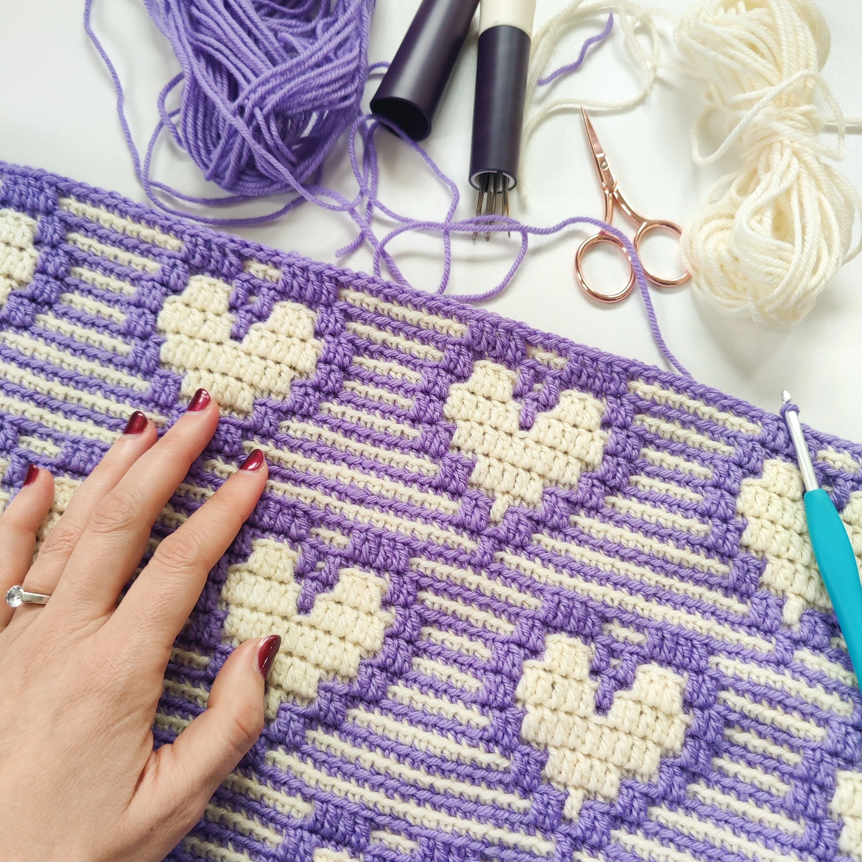 Hearts All Over - Kussen - Image 4