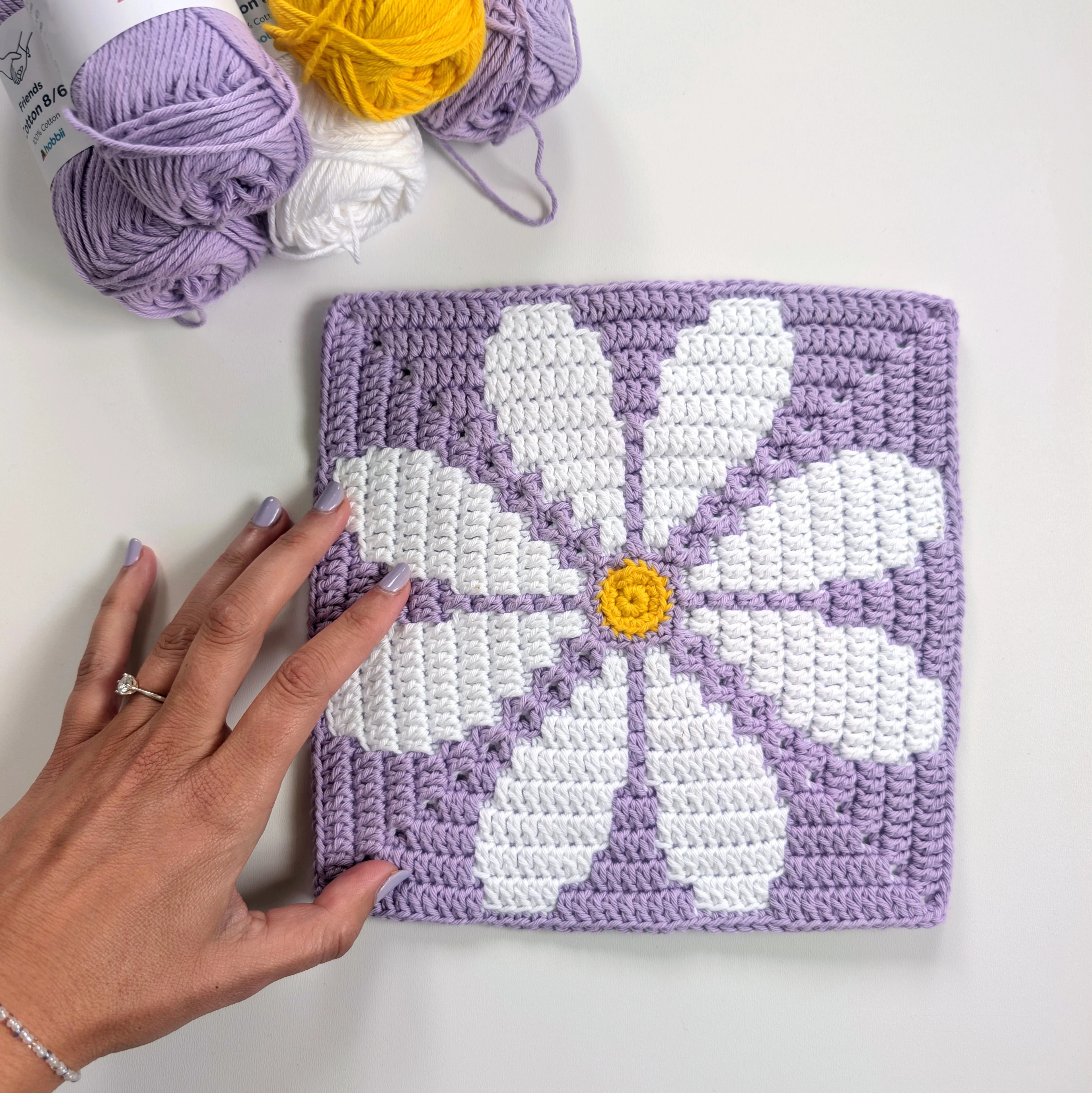 Daisy Dreams - Mozaïek Vierkant - Image 3